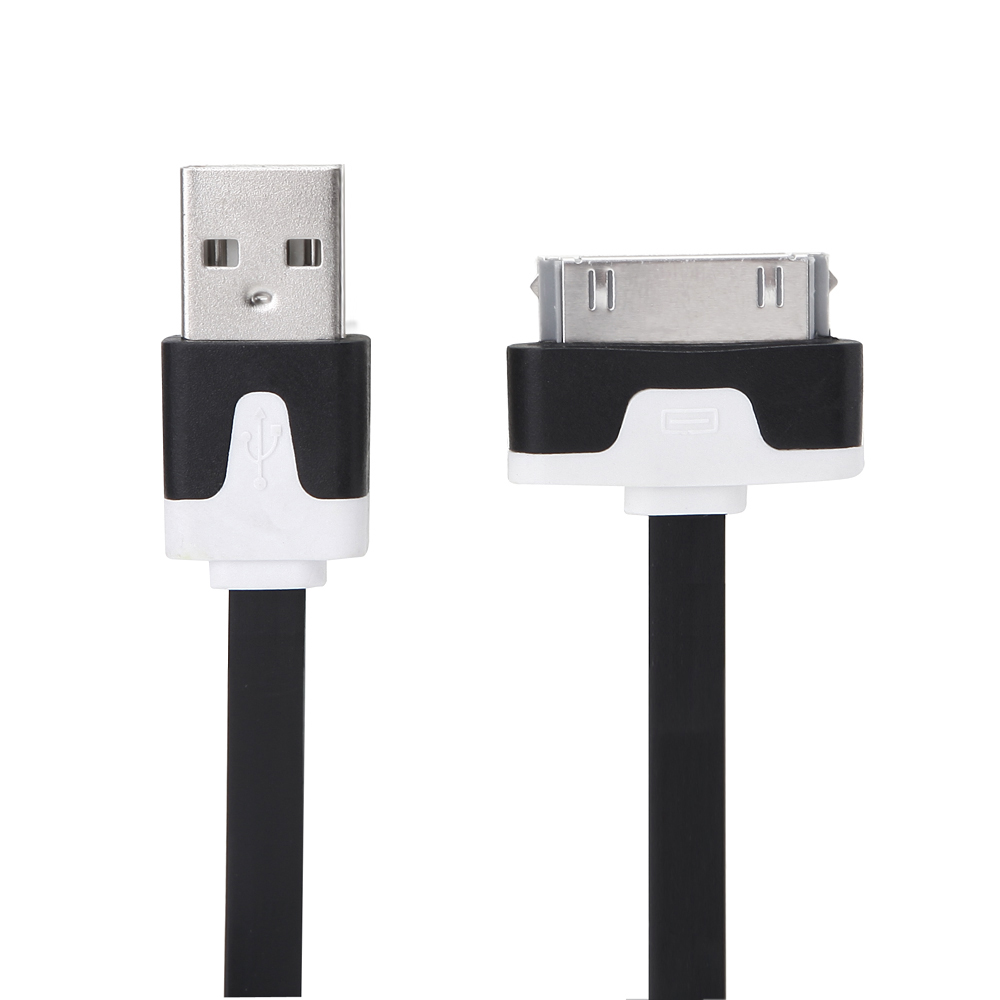 Dual Color Flat Noodle 30Pin USB cable WK-F30P001